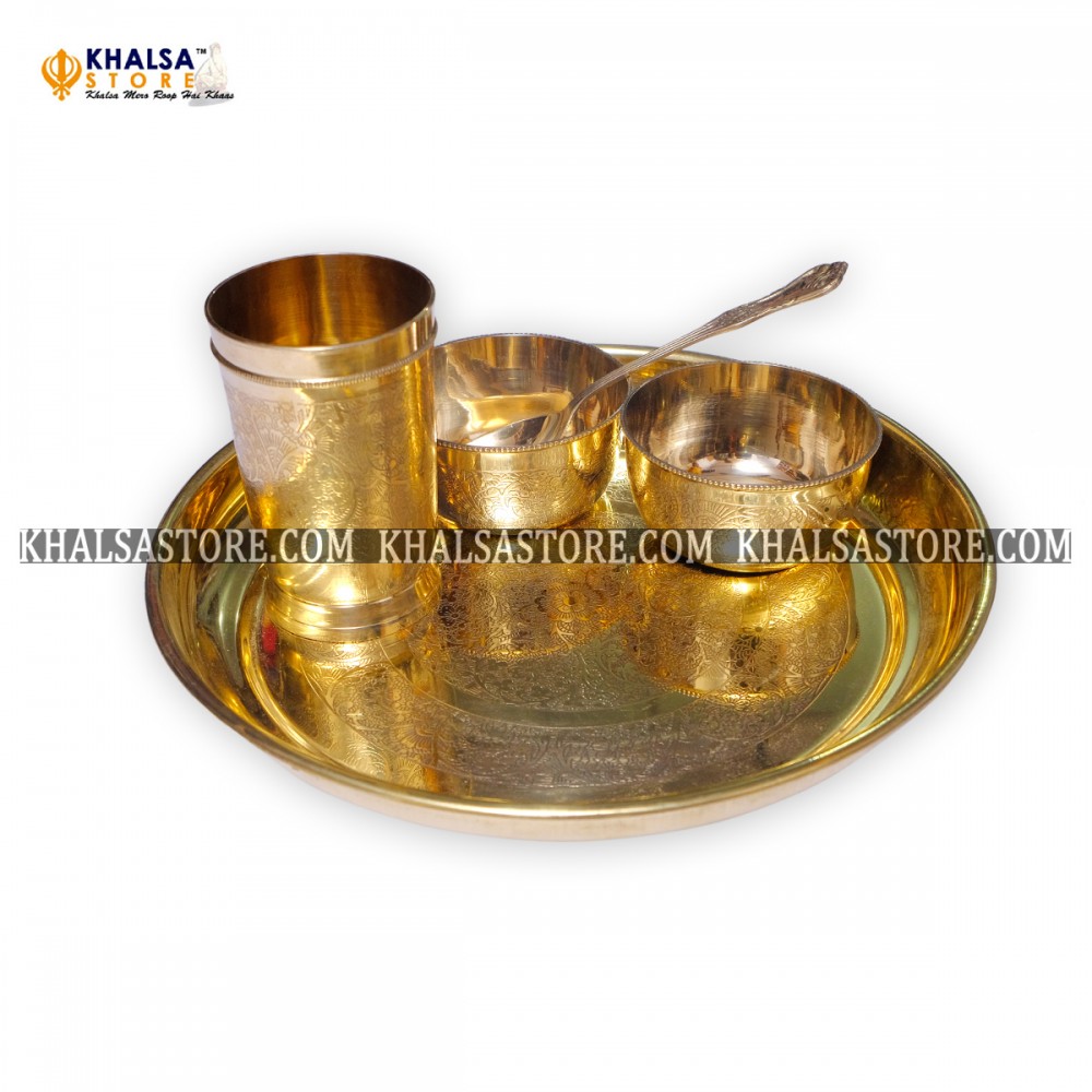 Thaali Set Brass 5 pcs