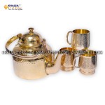 Kettle Brass Tea Set Brass