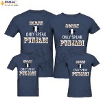 Family T-Shirt -Sorry I Only Speak Punjabi