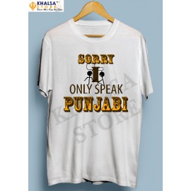 Family T-Shirt -Sorry I Only Speak Punjabi