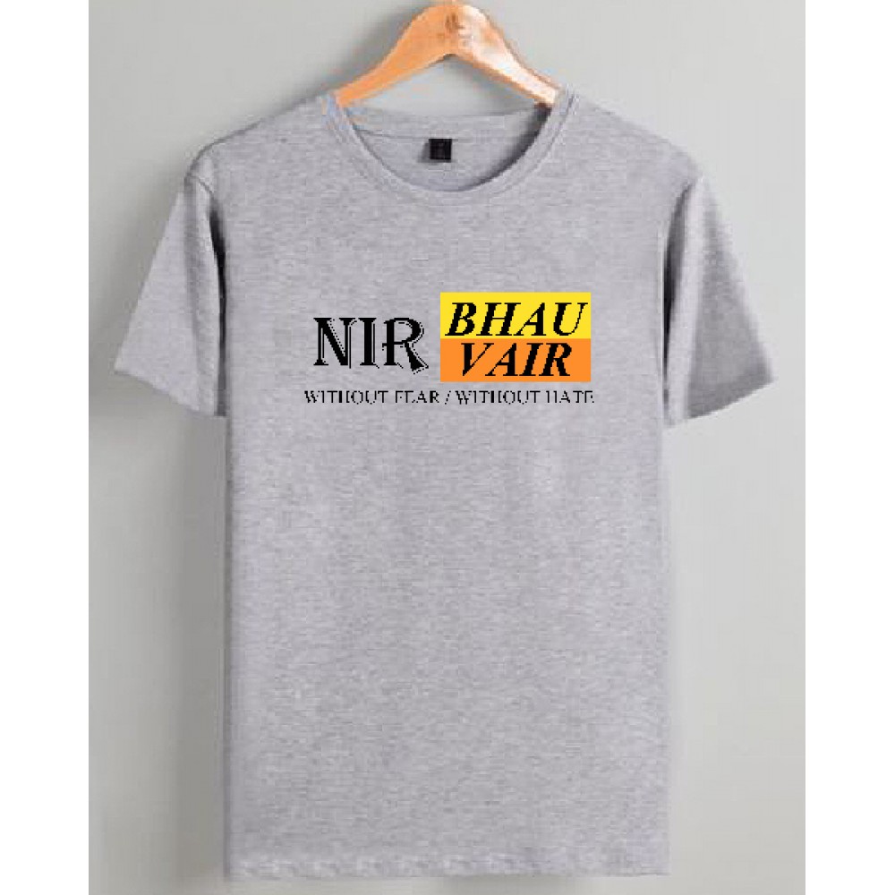 Punjabi T-Shirt -Nirbhau Nirvair