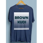 Punjabi T-Shirt - Brown Kudi