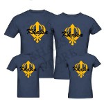 Punjabi Family T-Shirt -Khanda