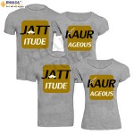 Punjabi Family T-Shirt -JATT  & Kaur