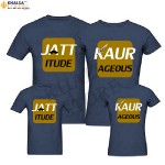 Punjabi Family T-Shirt -JATT  & Kaur