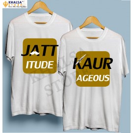 Punjabi Couple T-Shirts