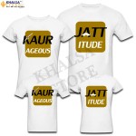 Punjabi Family T-Shirt -JATT  & Kaur