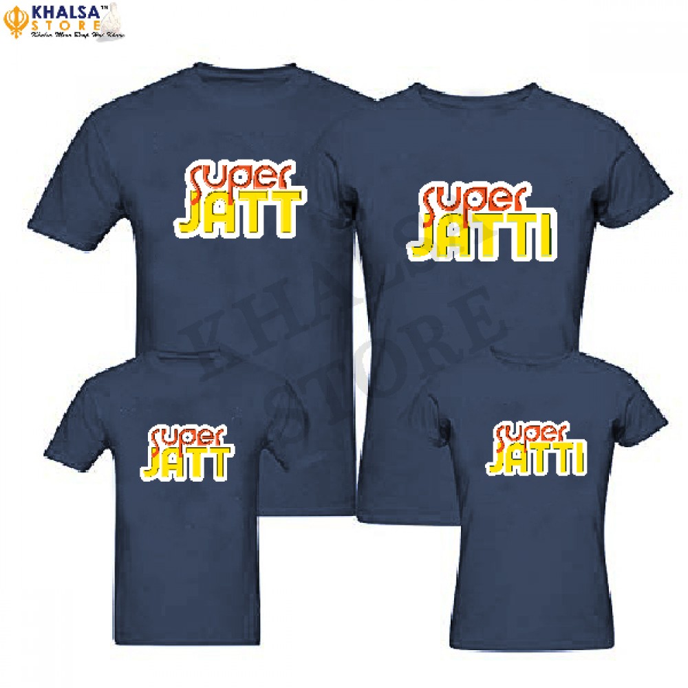 Punjabi Family T-Shirt -SUPER
