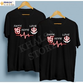 Punjabi Couple T-Shirts