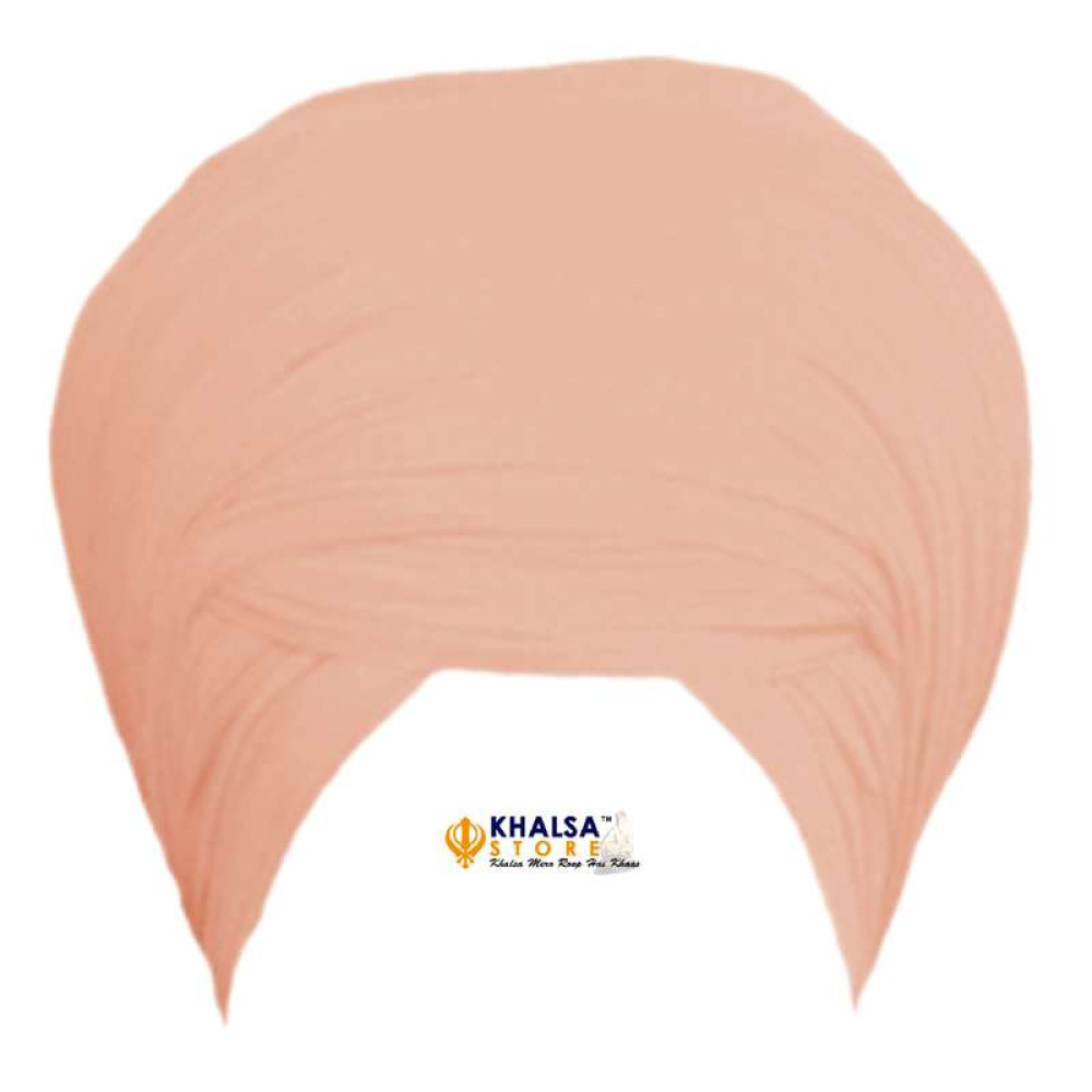 Sikh Dumala - PEACH - VOILE