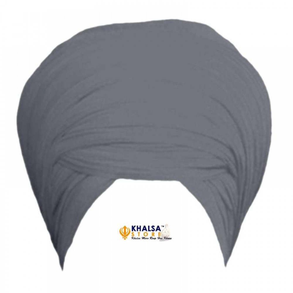 Sikh Dumala - LIGHT GREY - VOILE