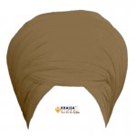 Sikh Dumala - DARK KHAKI - VOILE