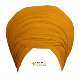 Sikh Dumala - MUSTARD - VOILE