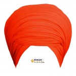 Sikh Dumala - BRIGHT ORANGE - VOILE