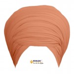 Sikh Dumala - SHADE OF PEACH - VOILE