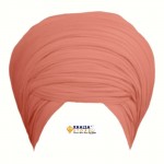 Sikh Dumala - SHADE OF PEACH - VOILE