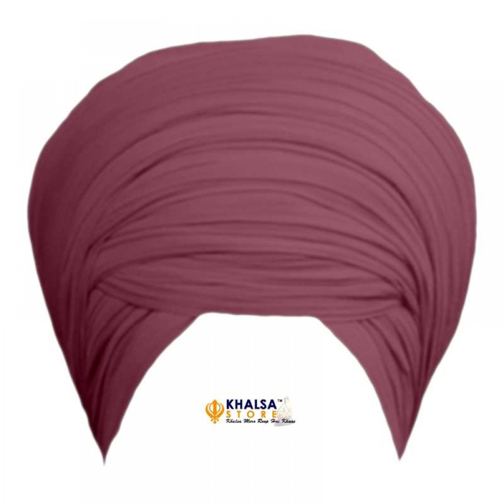 Sikh Dumala - SHADE OF MAROON - VOILE