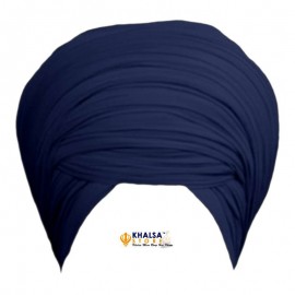 Sikh Dumala - NAVY BLUE - VOILE