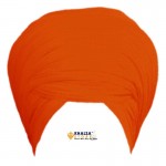Sikh Dumala - ORANGE - VOILE
