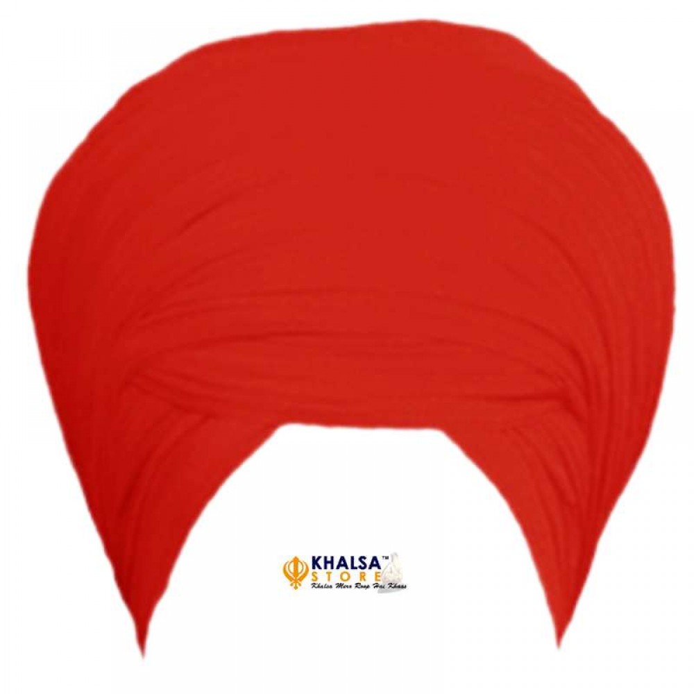 Sikh Dumala - BLOOD RED - VOILE