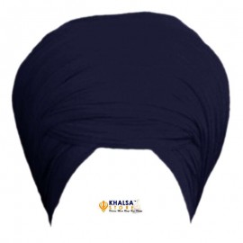 Sikh Dumala - NAVY BLUE - VOILE