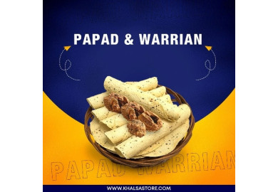 Amritsari Papad & Wadiyan - Specialty of Amritsar.