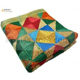 Phulkari (L - 2.25 MTRS  W- 101 cm ) 