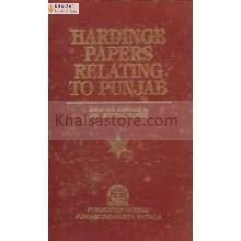 Hardingr papers relating to punjab