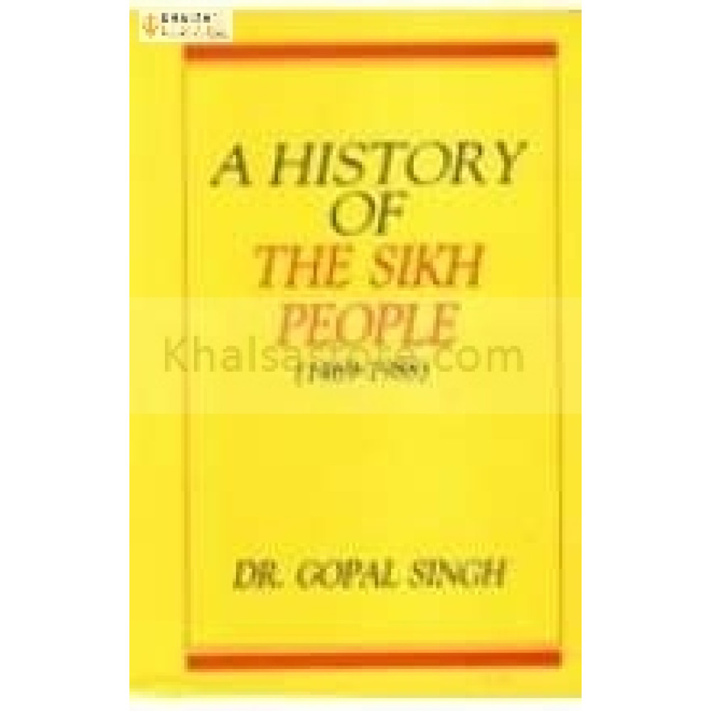 A History of the Sikh People