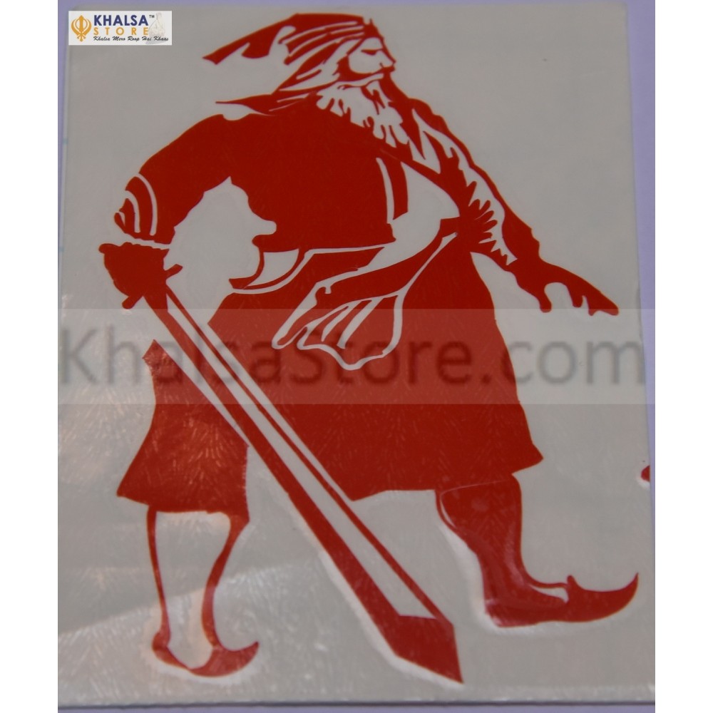 Sticker 24 x 14 cm