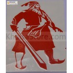 Sticker 24 x 14 cm