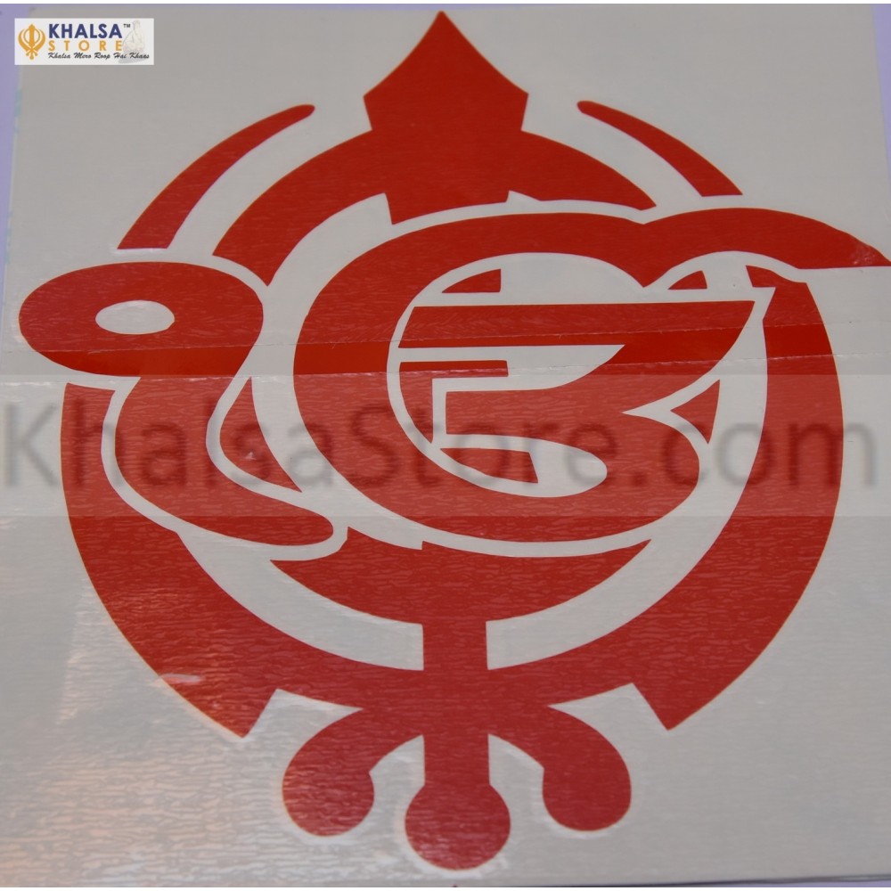 Sticker 16 x 14 cm