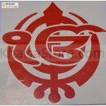 Sticker 16 x 14 cm