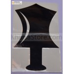 Sticker 10 x 6 cm