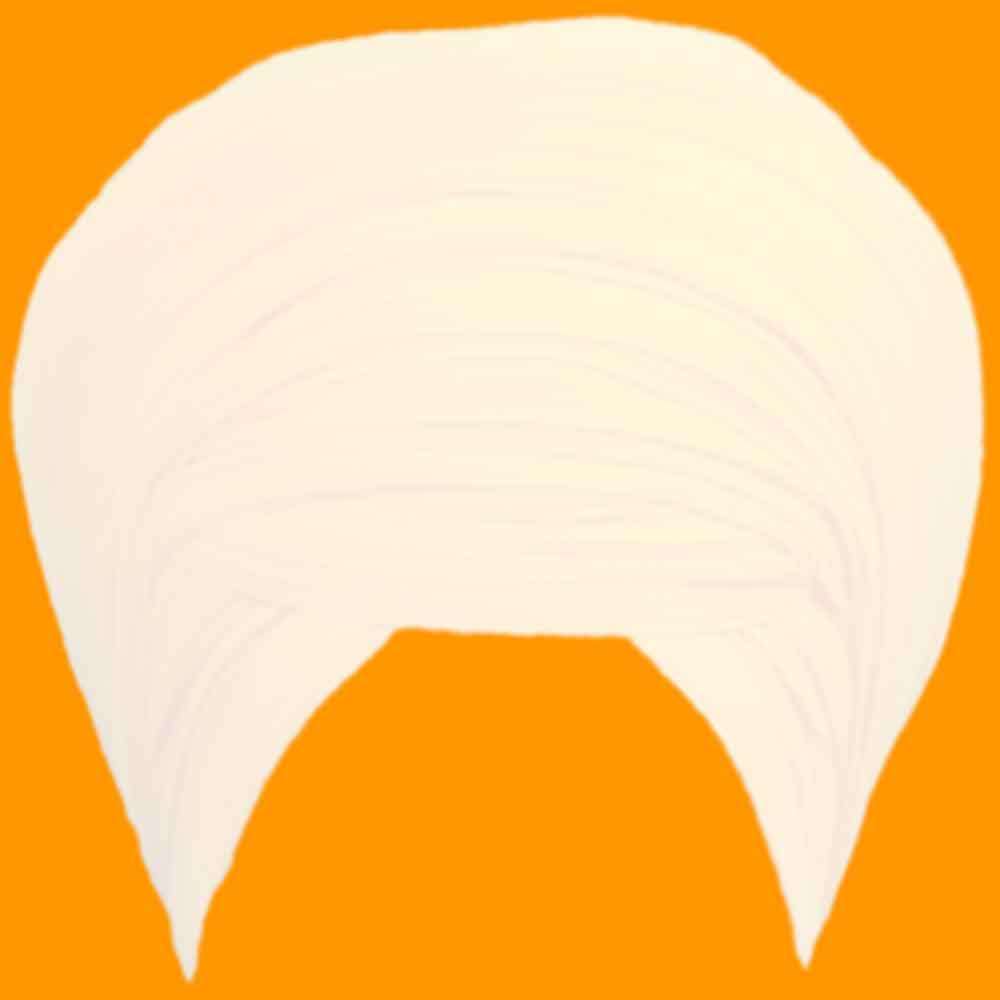 Sikh Dumala - WHITE 