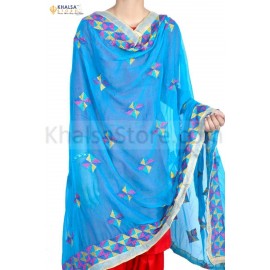 Phulkari (L - 2.25 MTRS  W- 101 cm ) 