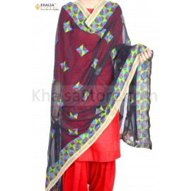 Phulkari (L - 2.25 MTRS  W- 101 cm ) 