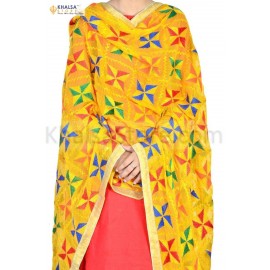 Phulkari (L - 2.25 MTRS  W- 101 cm ) 